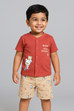 INFANT BOYS'S TOP-BOTTOM SET