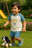 INFANT BOYS'S TOP-BOTTOM SET