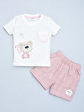 INFANT BOY'S TOP-BOTTOM SET