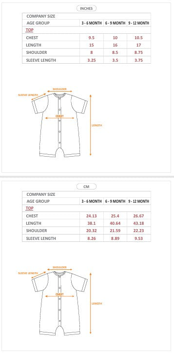 Size Chart 1