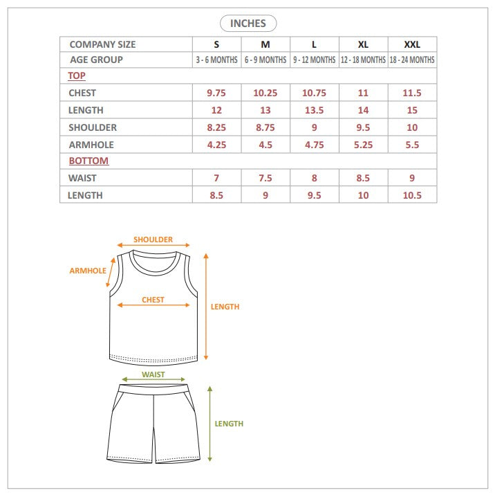Size Chart 1