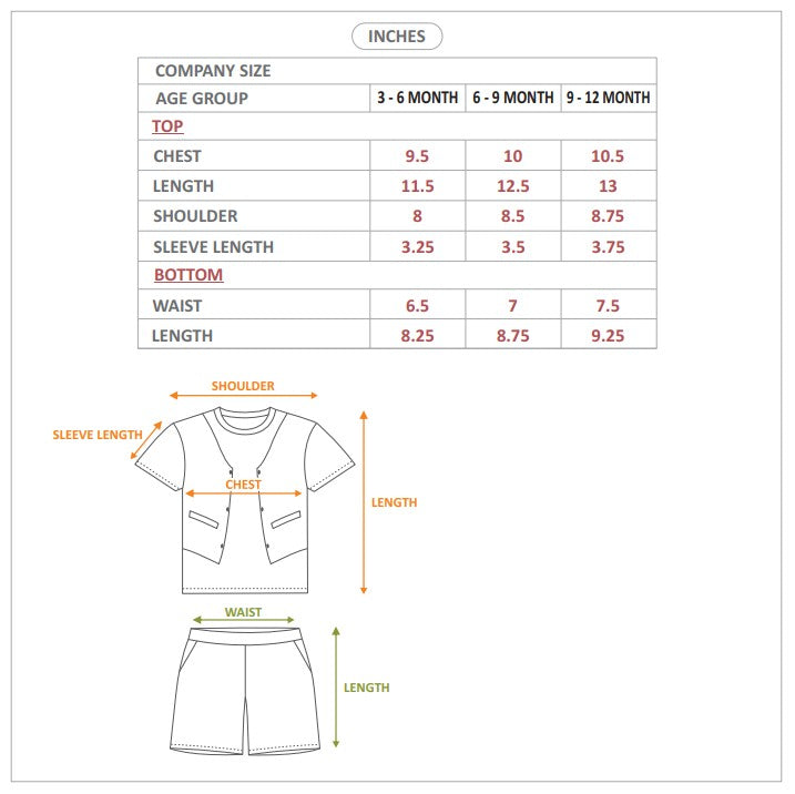 Size Chart 1