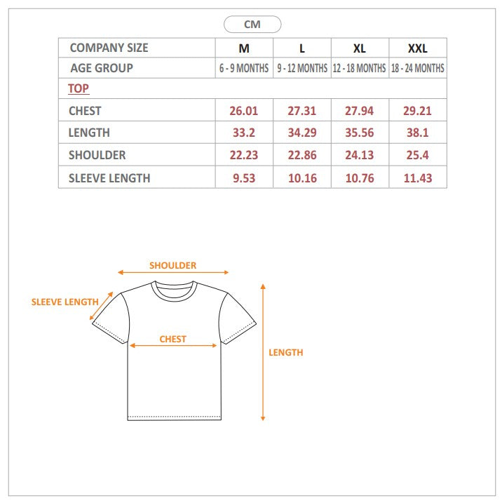 Size Chart 1