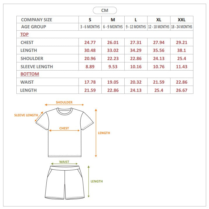 Size Chart 1